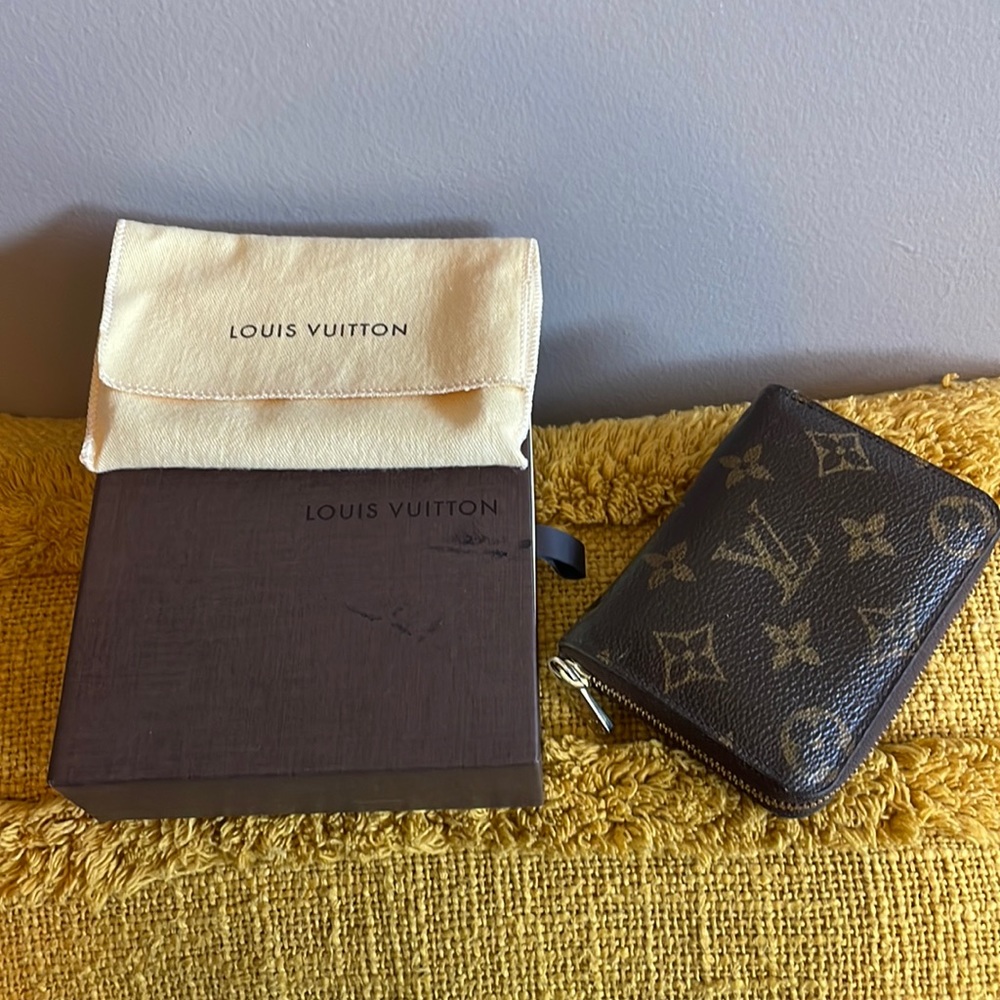 Zippy coin purse/ card holder Monogram Louis Vuitton
